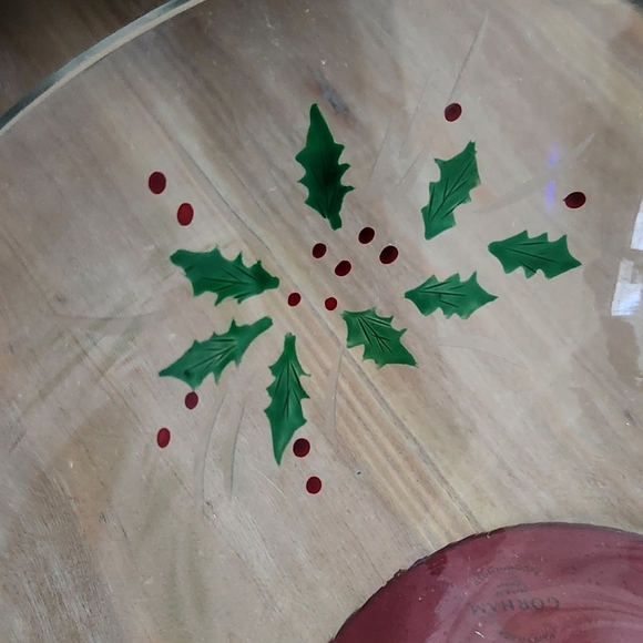 🎄 Gorham Crystal Festive Holiday Bowl – 8.5”, With Box, Christmas Elegance - Picture 10 of 16